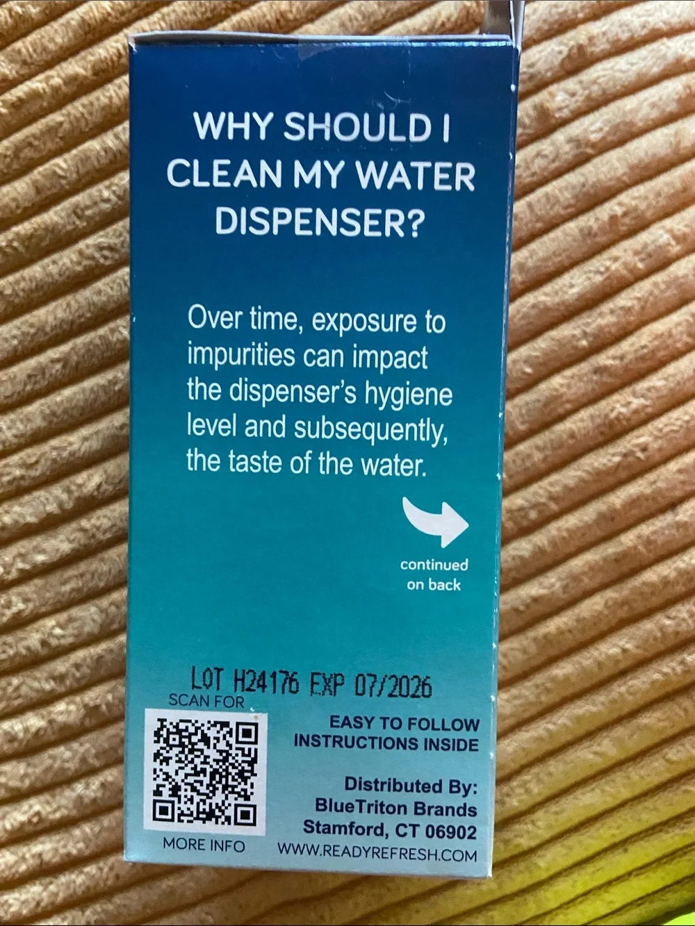 ReadyRefresh Water Cooler Cleaning Kit